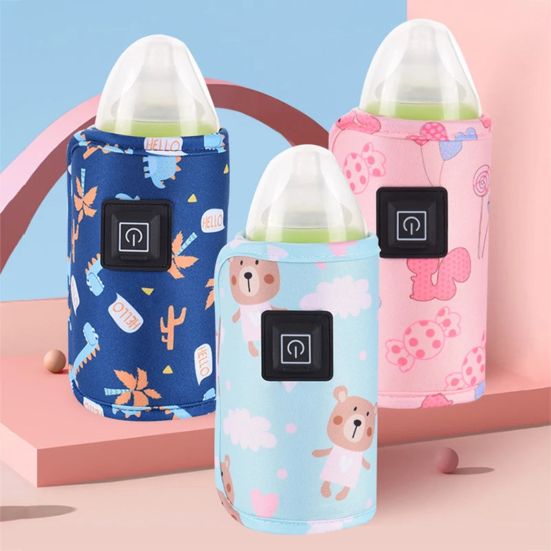 Portable Bottle Warmer, Long-lasting Constant Temperature, With Three Different Temperature Modes,