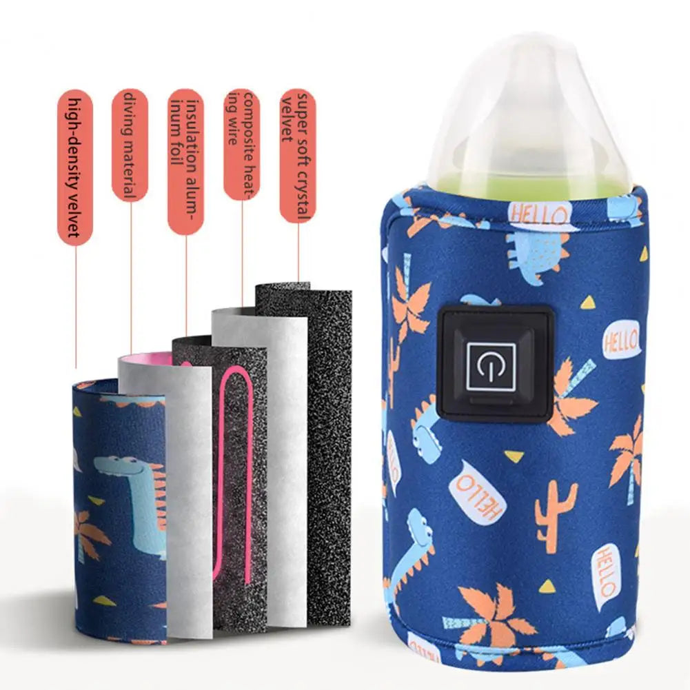 Portable Bottle Warmer, Long-lasting Constant Temperature, With Three Different Temperature Modes,