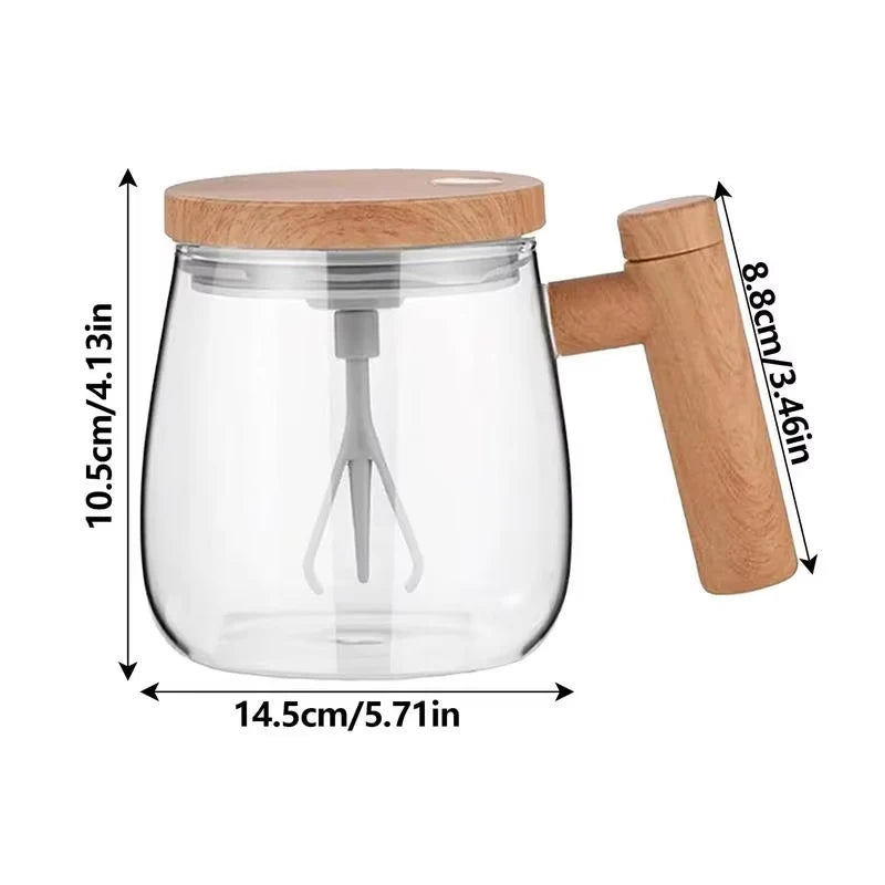 Automatic Stirring Cup Mug Rechargeable Portable Coffee Electric Stirring Rotating