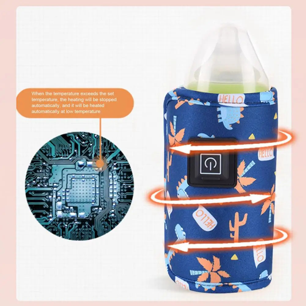 Portable Bottle Warmer, Long-lasting Constant Temperature, With Three Different Temperature Modes,